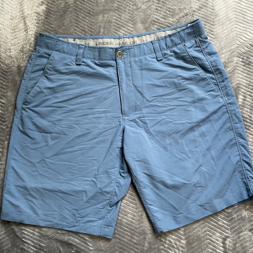 Under Armour Match Play‎ Blue Golf Shorts 40 Loose